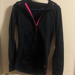 BCG Black Ski Jacket with Pink Highlights
